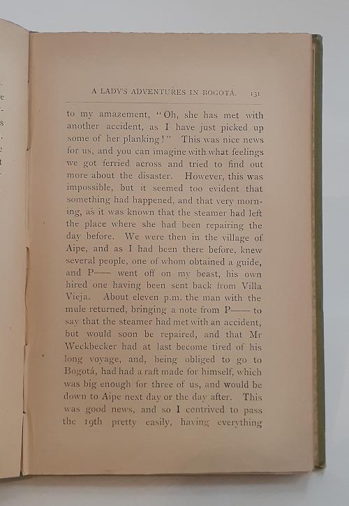 Carnegie-Williams, Rosa  : A year in The Andes; or, A lady´