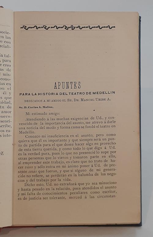 Gonima Ch, Eladio (Juan) : Apuntes para la historia del tea