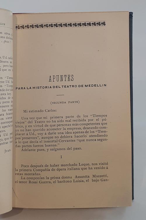 Gonima Ch, Eladio (Juan) : Apuntes para la historia del tea