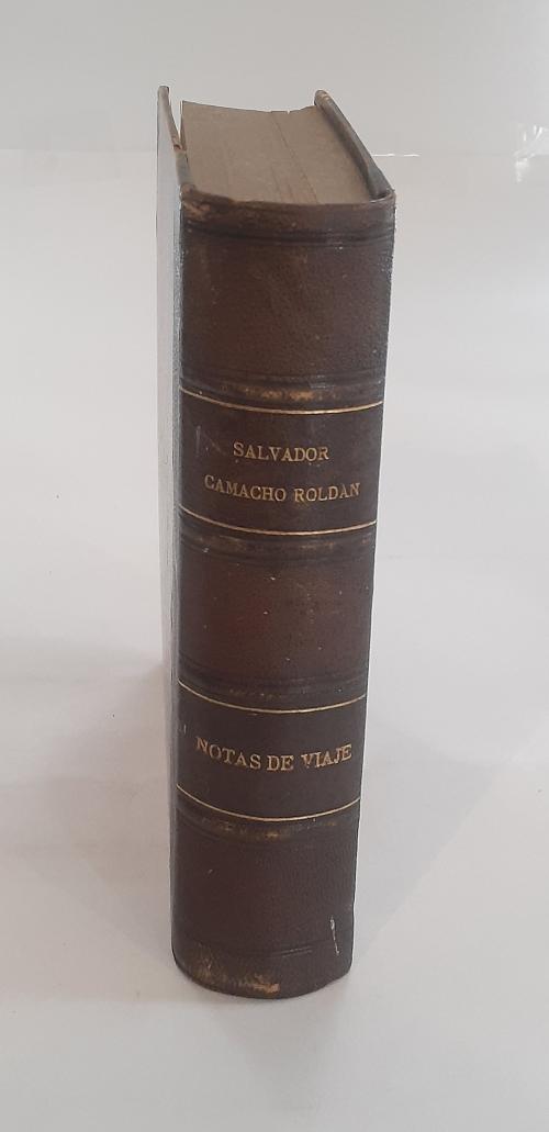 Notas de viage-Colombia y by Camacho Roldan, Salvador