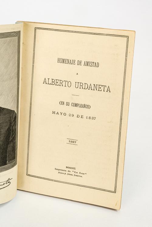 VV.AA. : Homenaje de amistad a Alberto Urdaneta - (en su cu