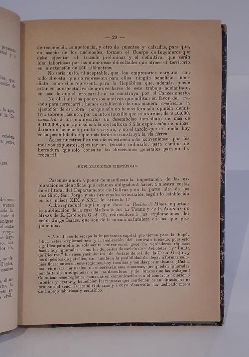 Davies, James E. : Exposición sobre varias empresas propues