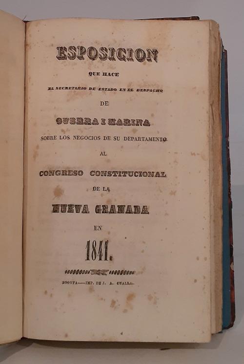 Mosquera, Tomás Cipriano de; Burgos, Simón; Acevedo, José :