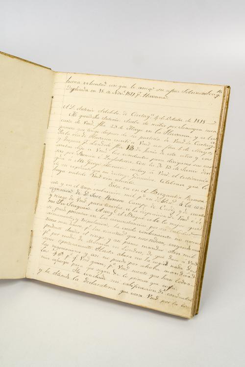 Mosquera, Joaquín  : Copiador de cartas - manuscrito - de J