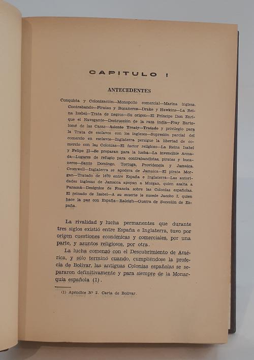 Cuervo Márquez, Luis : Independencia de las colonias Hispa