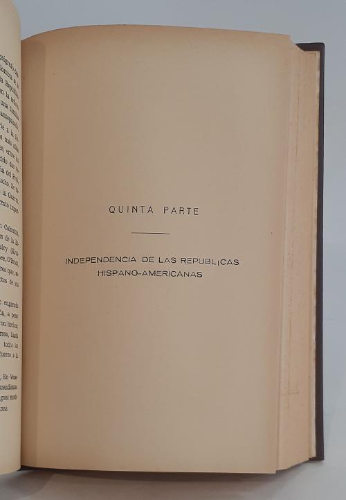 Cuervo Márquez, Luis : Independencia de las colonias Hispa