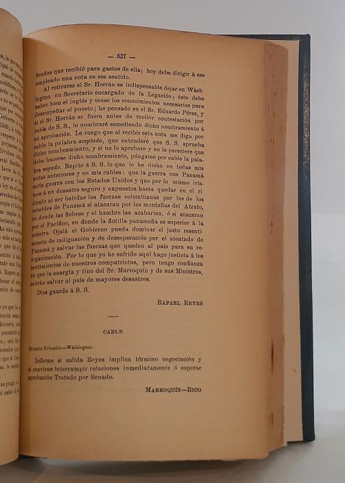 [Separación de Panamá] Seis libros