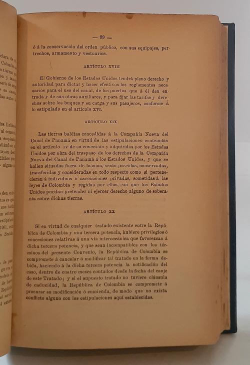 [Separación de Panamá] Seis libros