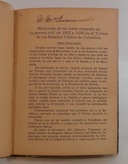 [Separación de Panamá] Seis libros