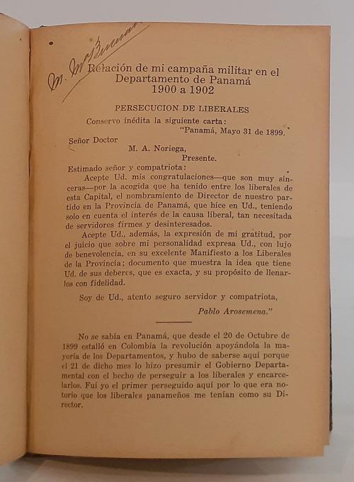 [Separación de Panamá] Seis libros