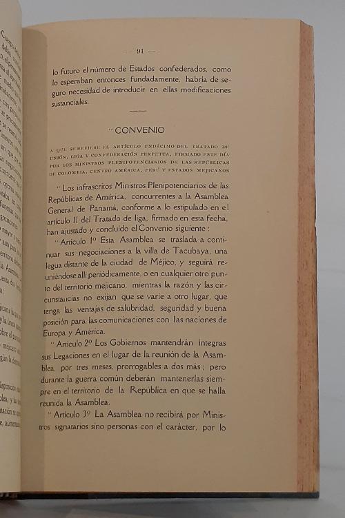 [Separación de Panamá] Seis libros