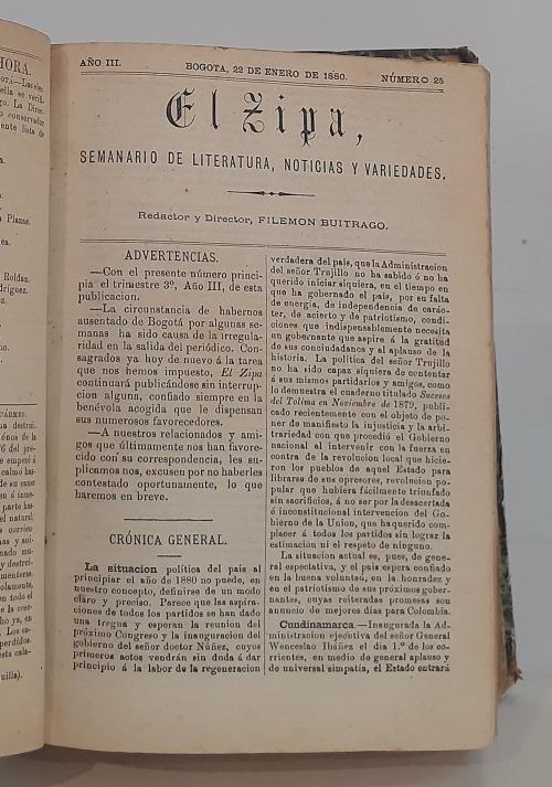 VV.AA. : EL Zipa - periódico literario