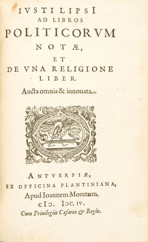 Lipsus, Iustus : Politicorum sive civilis doctrinae. Libri