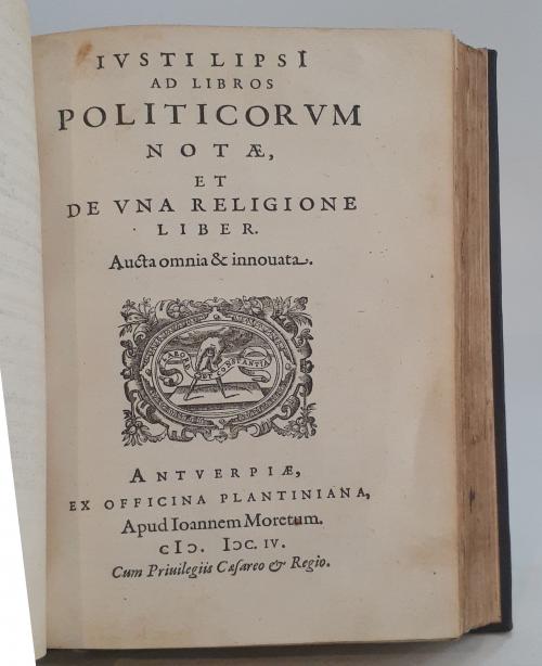 Lipsus, Iustus : Politicorum sive civilis doctrinae. Libri