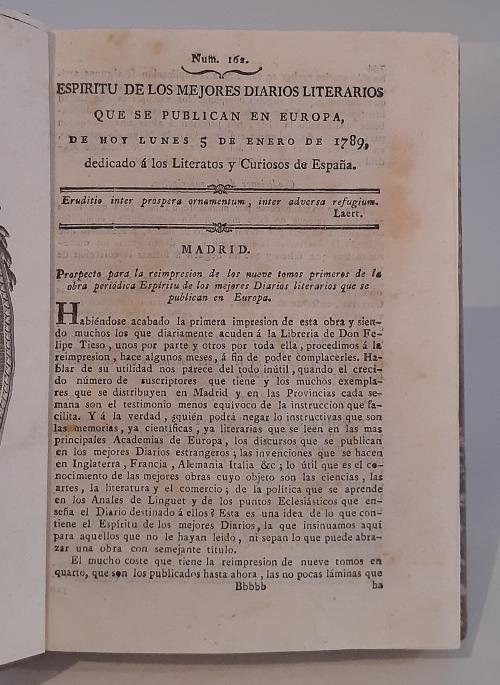 Cladera, Christoval : Espíritu de los mejores diarios lite