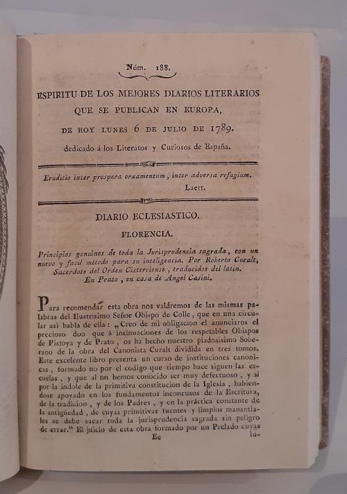 Cladera, Christoval : Espíritu de los mejores diarios lite