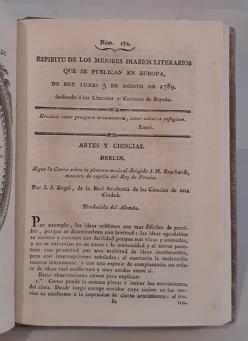 Cladera, Christoval : Espíritu de los mejores diarios lite