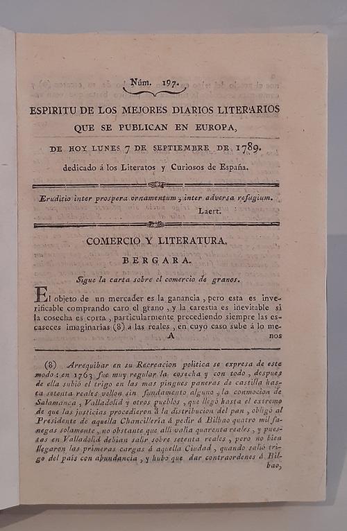 Cladera, Christoval : Espíritu de los mejores diarios lite