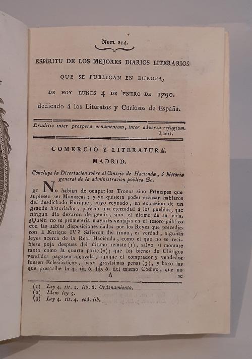 Cladera, Christoval : Espíritu de los mejores diarios lite