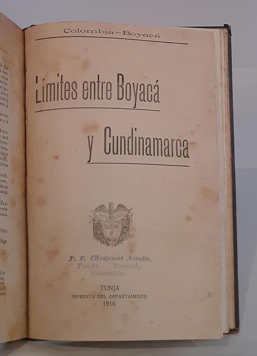 S. A.  : Territorio Vásquez. Documentos relacionados con él