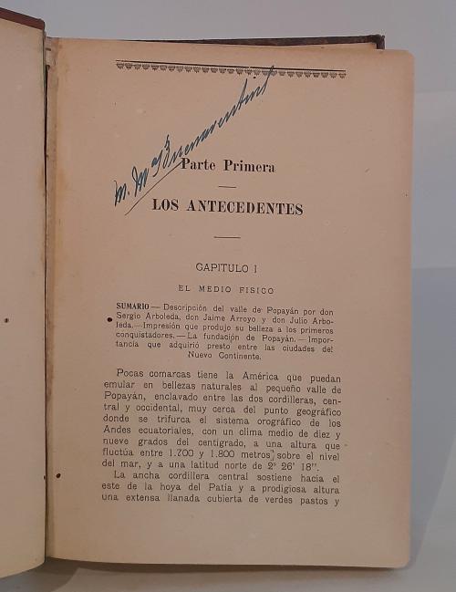 Aragón, Arcesio : La Universidad del Cauca. Monografía his