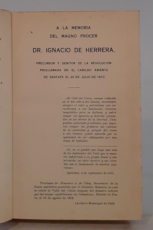 [Historia de Cali 4 libros]