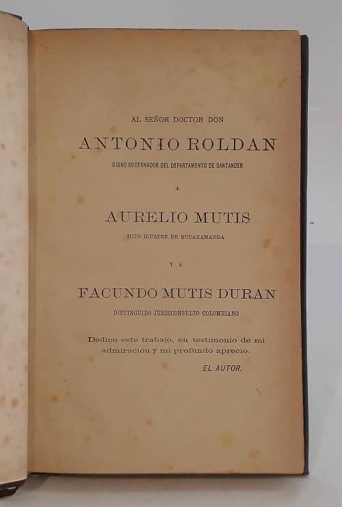 García, José Joaquín : Crónicas de Bucaramanga por Arturo