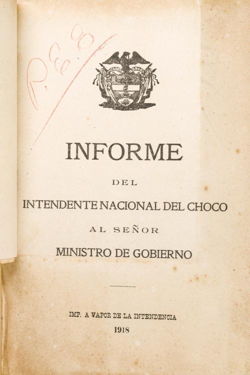 Sánchez, Manuel M : Geografía elemental del Chocó para uso