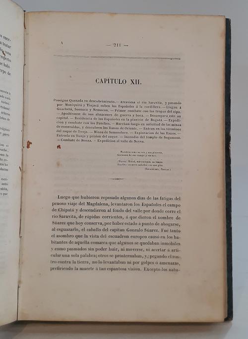 Acosta, Joaquín : Compendio histórico del descubrimiento y