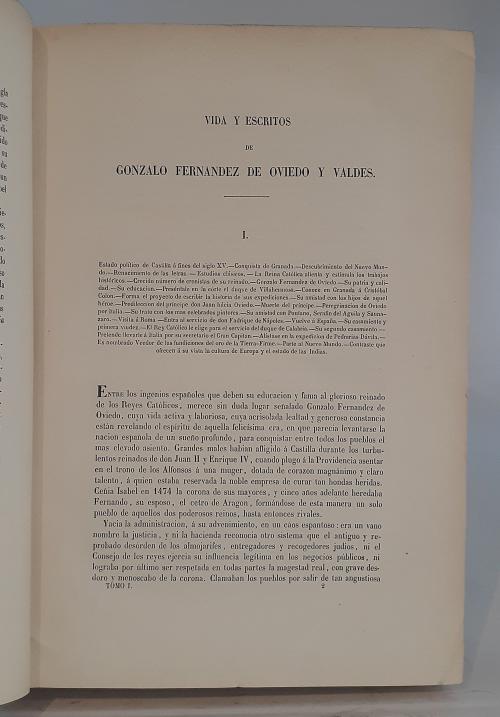 Fernández de Oviedo y Valdés, Gonzalo : Historia General y
