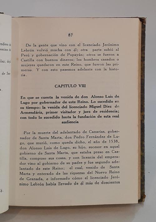 Rodríguez Fresle, Juan  : El Carnero. Tomos I y II (en el m