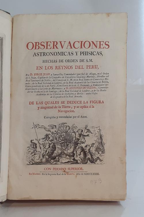 Jorge Juan y Antonio de Ulloa : Relación histórica del viag