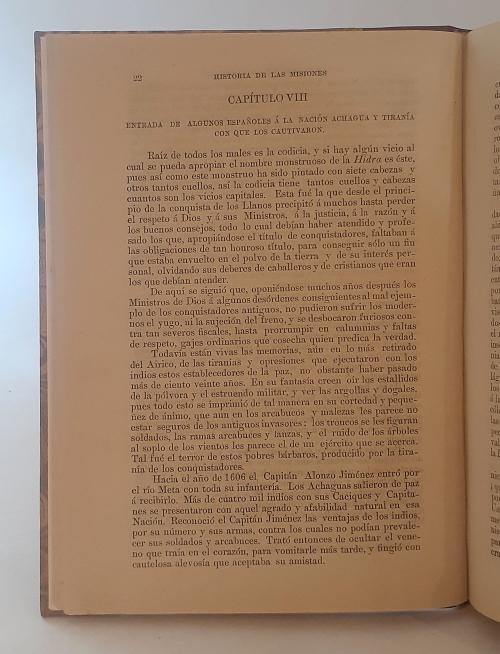 Rivero, Juan : Historia de las misiones de los Llanos del