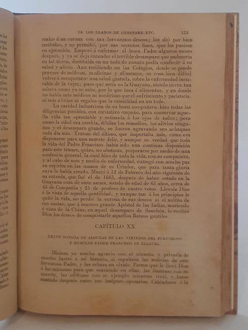 Rivero, Juan : Historia de las misiones de los Llanos del