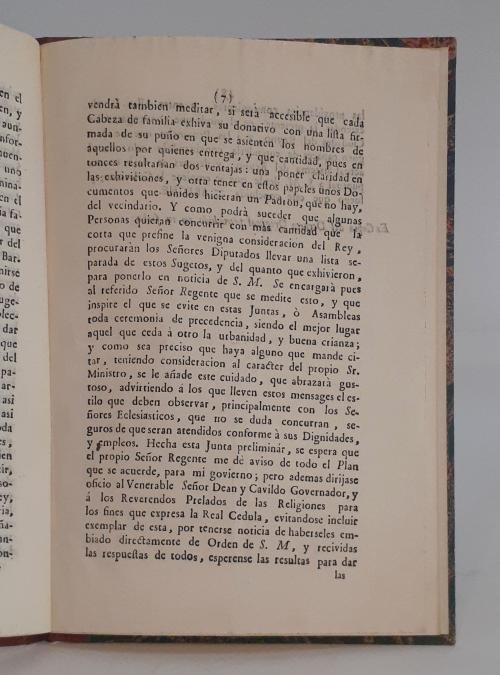 Carlos IV : Real cédula en que la Corona recoge un donativo