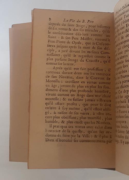 Courtot, François : La vie du bien-heureux Père François