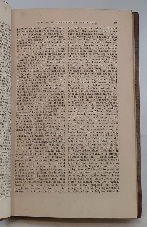 Whitelocke, John : Trial of Lieut. General John Whitelocke