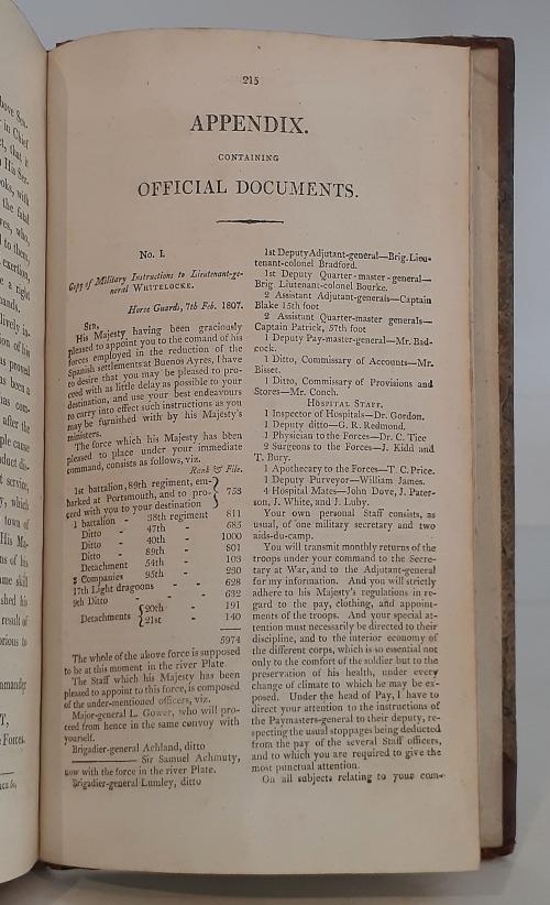 Whitelocke, John : Trial of Lieut. General John Whitelocke