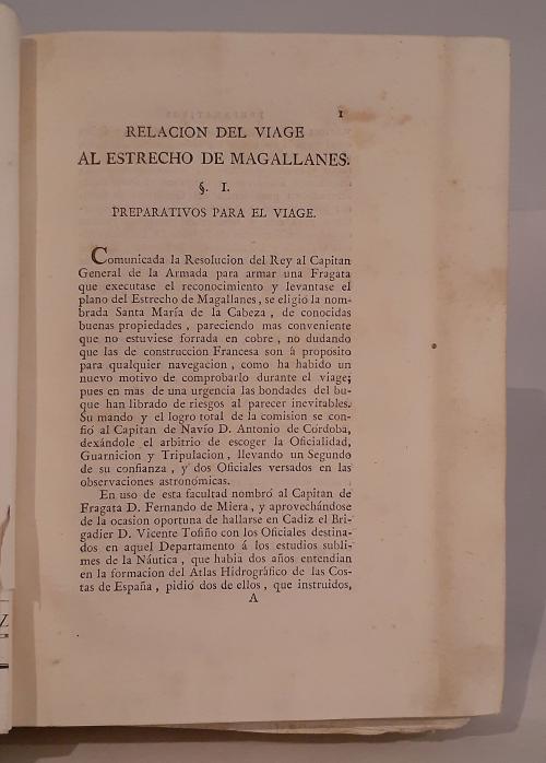 VV.AA. : Relación del último viage al Estrecho de Magallane