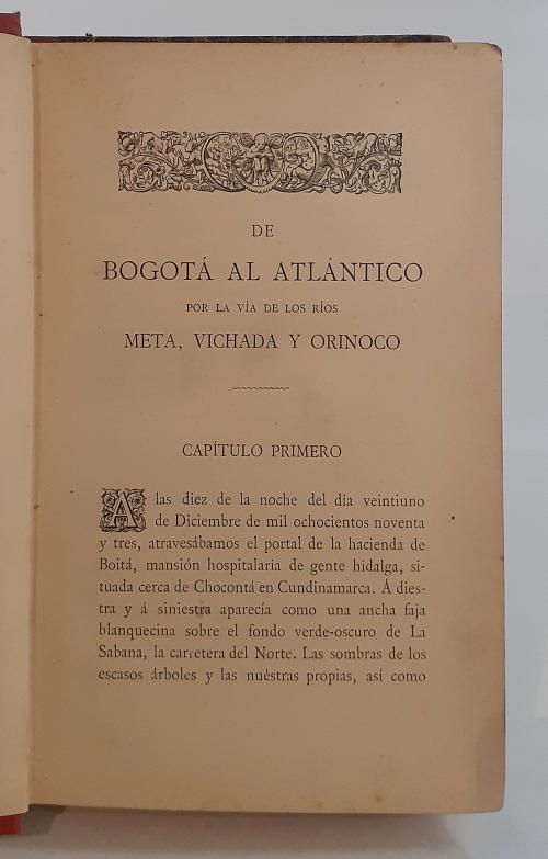 Pérez Triana, Santiago  : De Bogotá al Atlántico por la vía