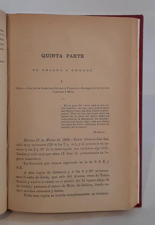  Brisson, Jorge : Exploración en el alto Chocó