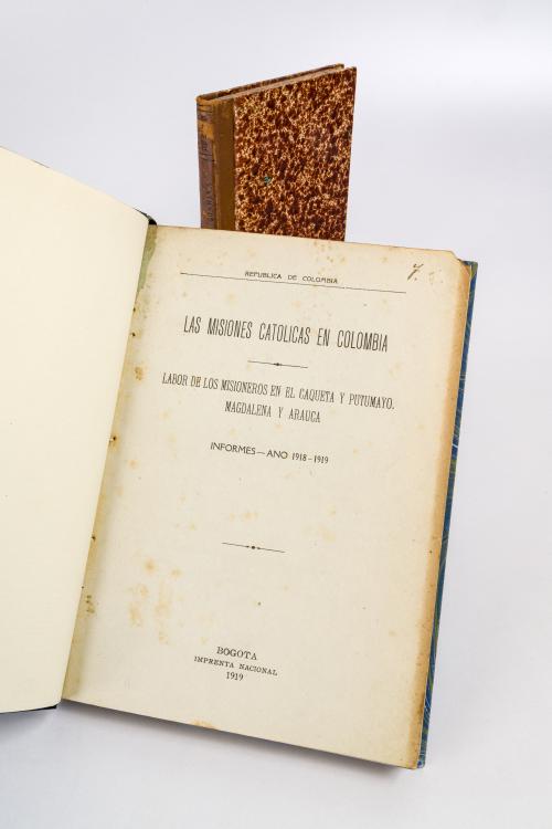 Larquer, Emilio et al.  : Las misiones católicas en Colomb