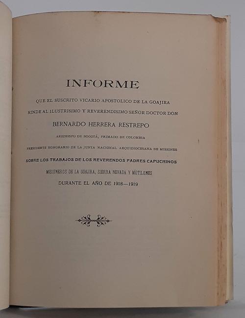 Larquer, Emilio et al.  : Las misiones católicas en Colomb