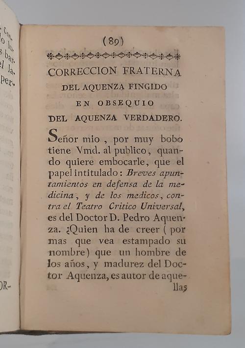 la Isla, Joseph Francisco de : Colección de papeles crític