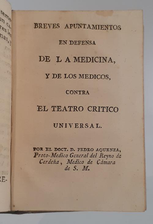 la Isla, Joseph Francisco de : Colección de papeles crític