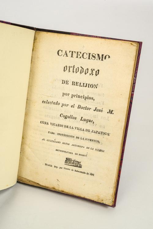 Cogollos Luque, José M.  : Catecismo ortodoxo de religión p