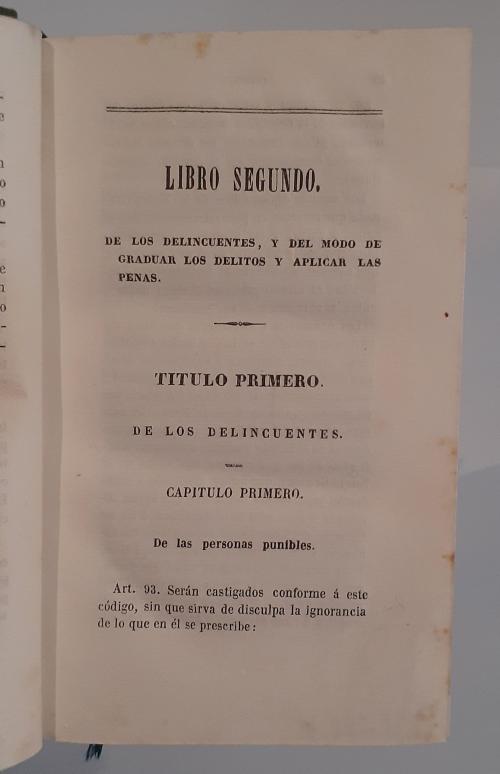 Congreso de Nueva Granada : Código Penal de la Nueva Granad