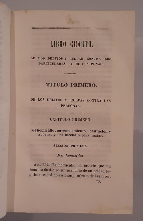 Congreso de Nueva Granada : Código Penal de la Nueva Granad