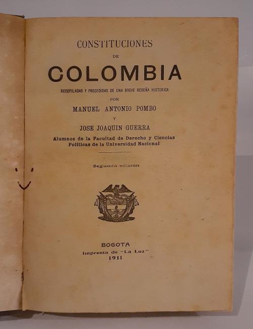 Pombo, Manuel Antonio; Guerra, José Joaquín (comp.) : Cons