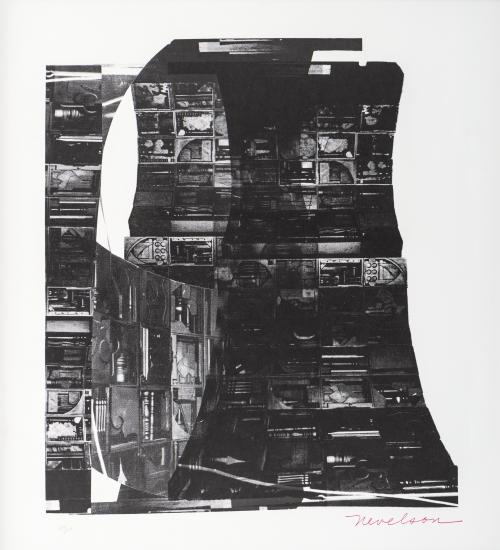 Louise Nevelson (Ucrania, 1899 - EE.UU., 1988) : San titre